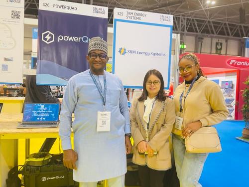 3KM ENERGY at the just concluded Solar & Storage Live 2022
